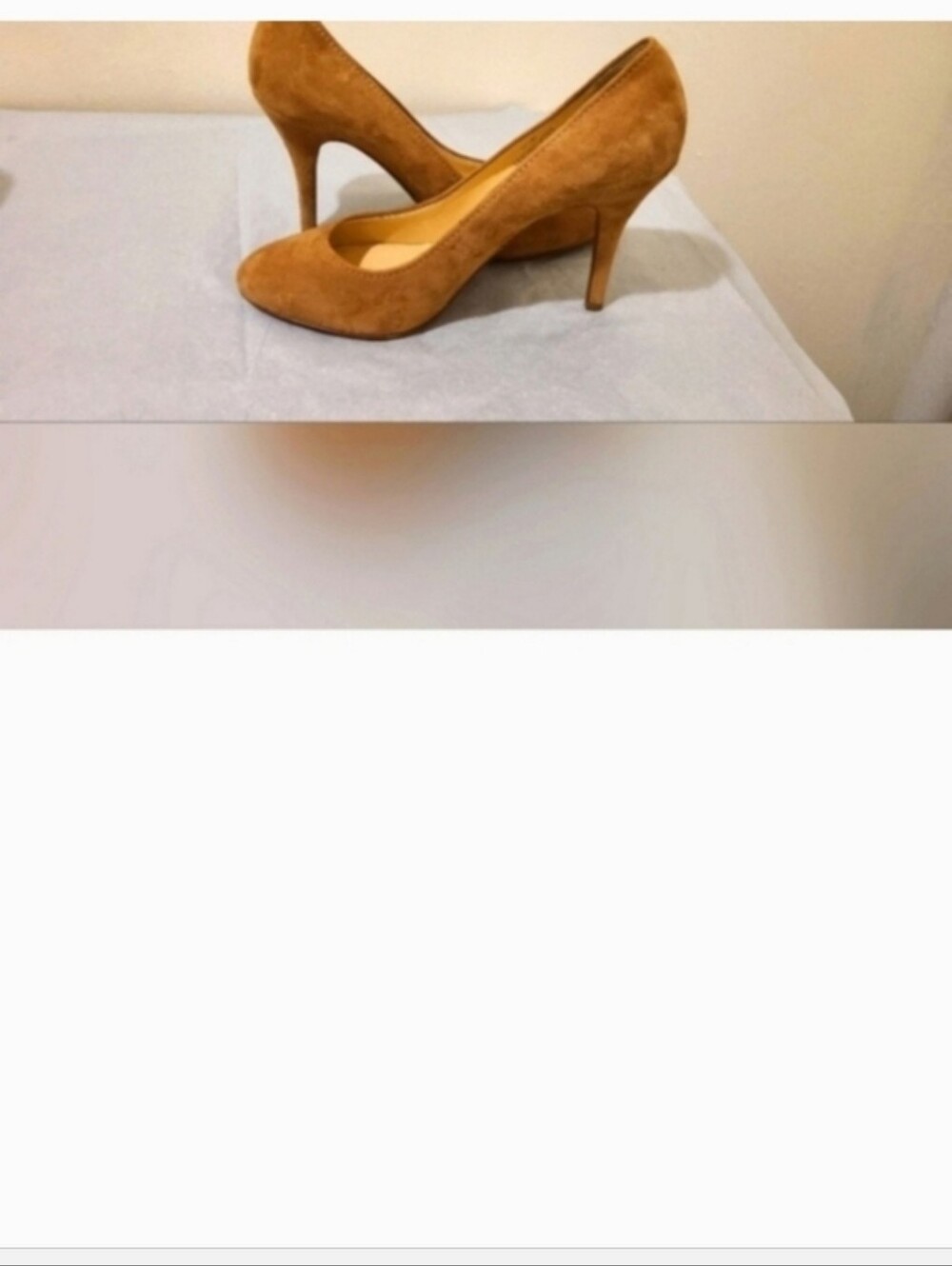Classic Women's Suede High Heel Pump in Brown - Picture 6 of 12
